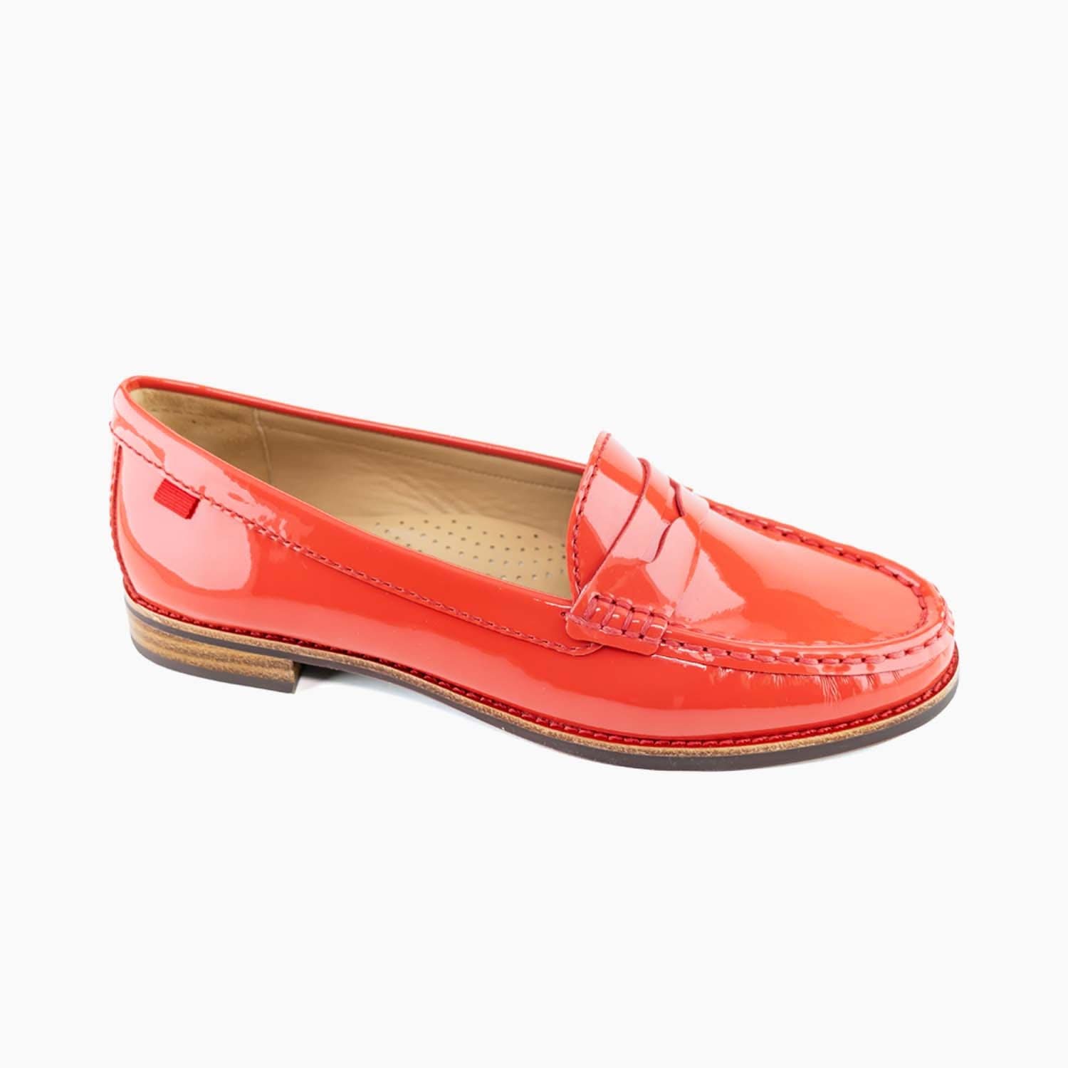 Marc Joseph NY Red Pebbled Leather Driving Loafers Women’s Size 8 Made in Brazil East Village, Women – Marc Joseph New York main image 2
