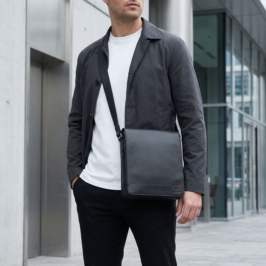 Jacob Vertical Briefcase – Marc Joseph New York