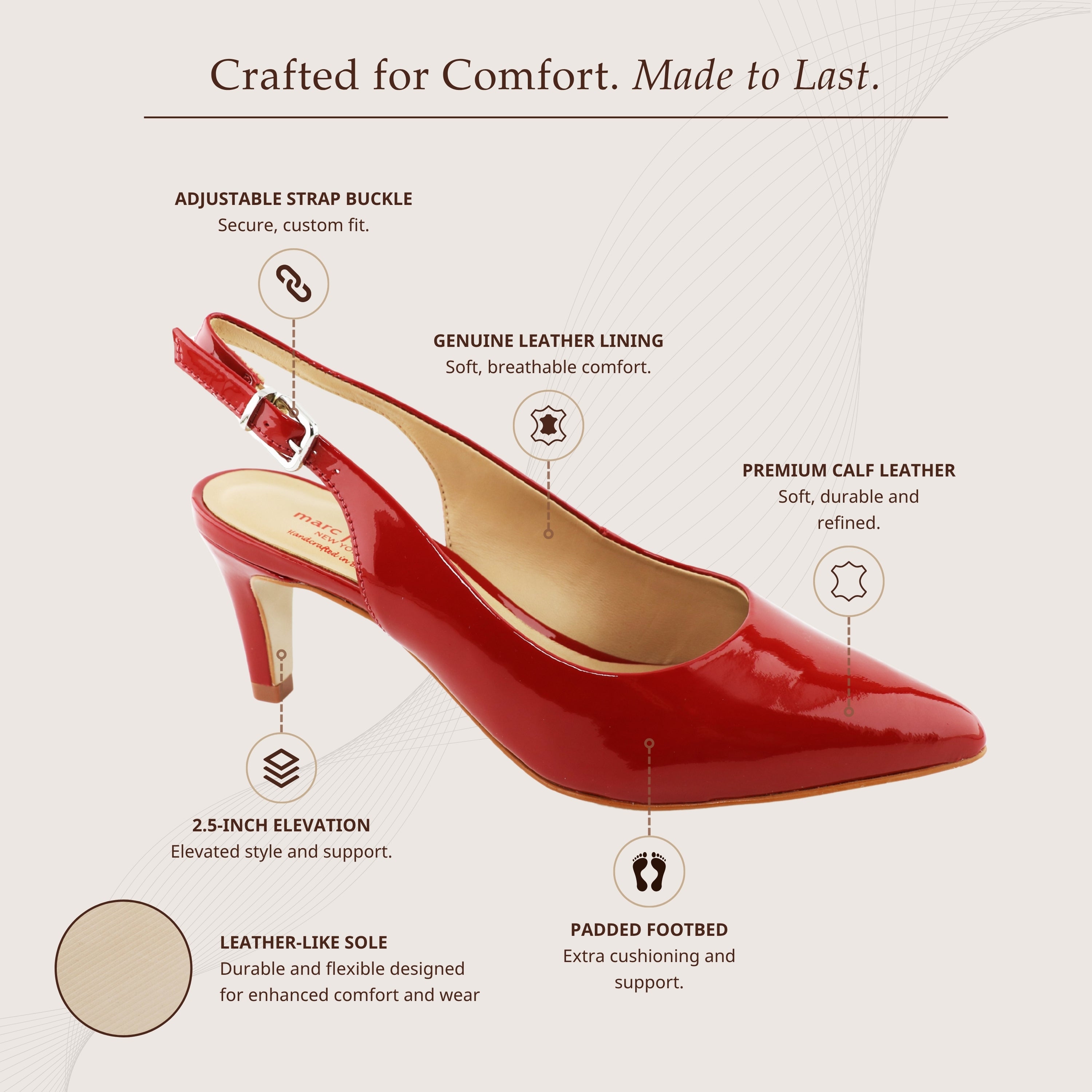 Court Slingback, Women