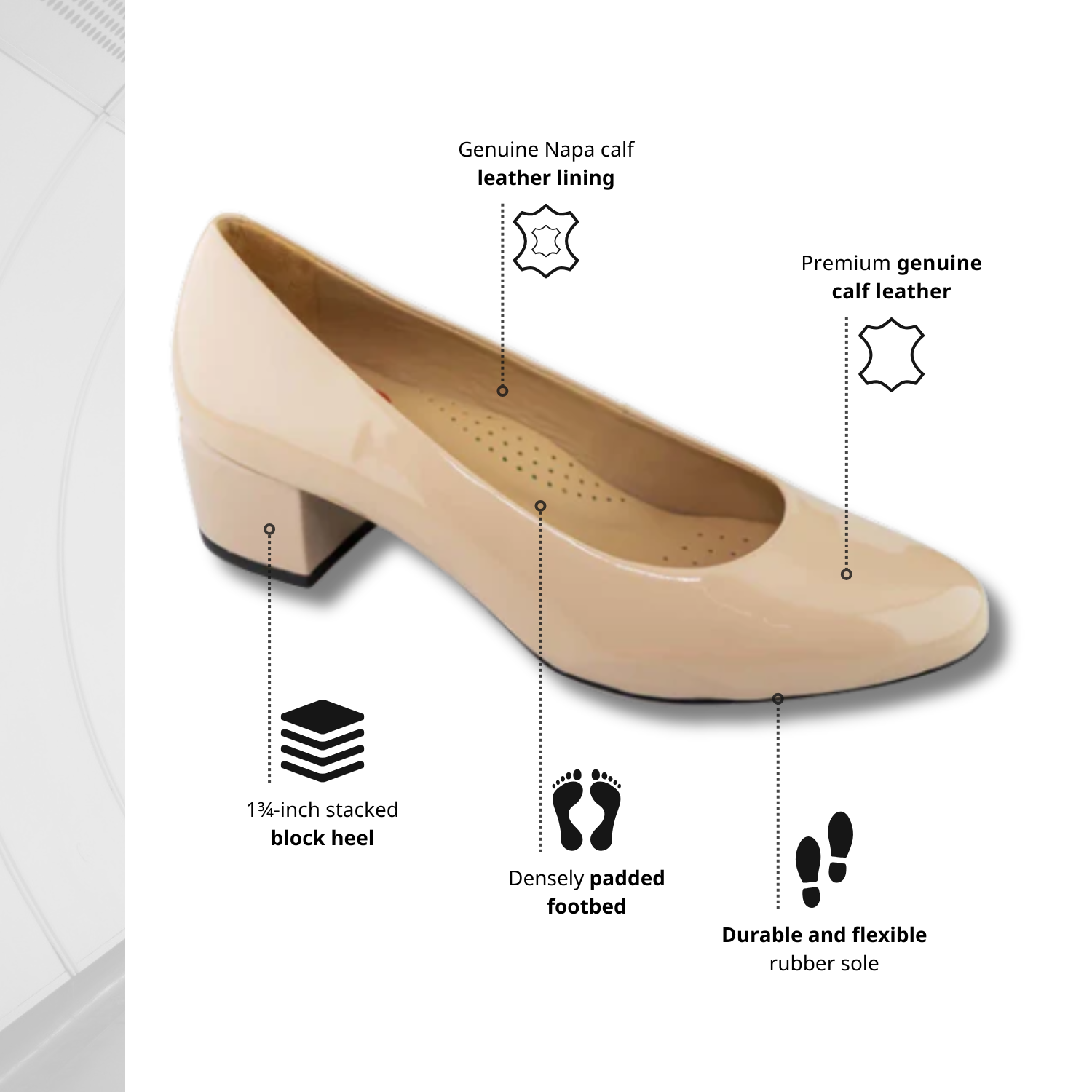 #color_Nude Soft Patent