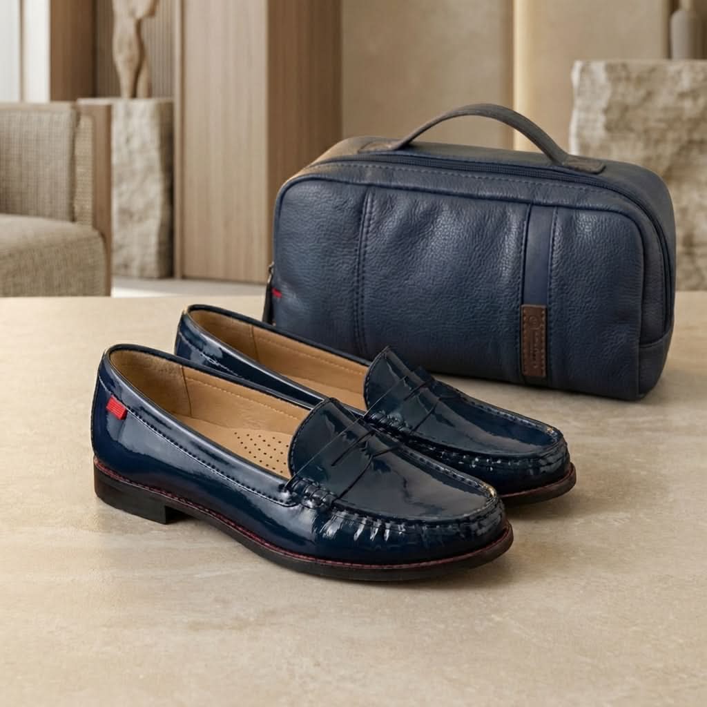 MARC JOSEPH NEW YORK Napoli, Scarpe Francesine Donna, Nappa Nera, 42 EU MARC JOSEPH NEW YORK Napoli, Scarpe Francesine Donna, Nappa Nera, 42 EU