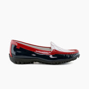 #color_Navy & Scarlet Soft Patent