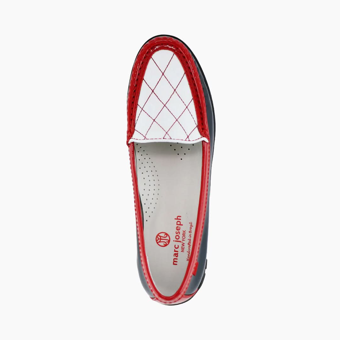 #color_Navy & Scarlet Soft Patent