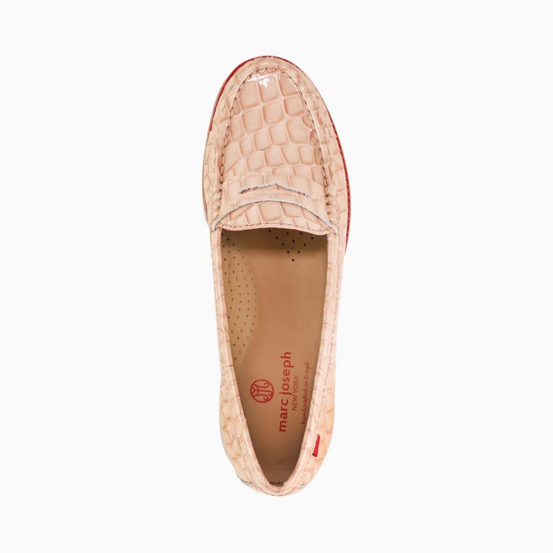 #color_Nude Croco Patent
